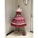 Yolanda Cranberry And Four-Leaf Clover Cardigan Skirt JSK and OP(Reservation/3 Colours/Full Payment Without Shipping)